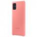 Samsung Silicone Cover pre Samsung Galaxy A51 Pink